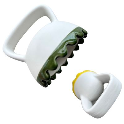 Logo angepasstes Logo verfügbard Handheld Gua Sha Tool für Körpermassage Selbstpflege Haut Hals und Gesicht