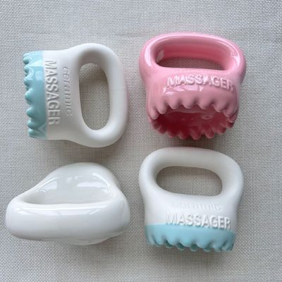 Logo angepasstes Logo verfügbard Handheld Gua Sha Tool für Körpermassage Selbstpflege Haut Hals und Gesicht