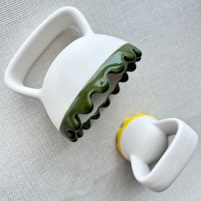 Logo angepasstes Logo verfügbard Handheld Gua Sha Tool für Körpermassage Selbstpflege Haut Hals und Gesicht