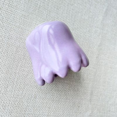 Personalisiertes Logo erhältlichd 2024 Handgefertigte Keramik Gua Sha Kopfhautmassager für Körper Kopf Gesichtsgesundheitspflege und Schraubwerkzeug