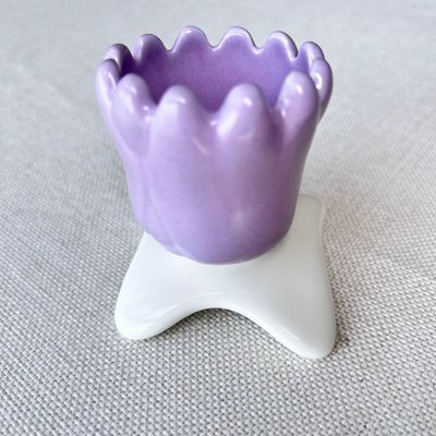 Personalisiertes Logo erhältlichd 2024 Handgefertigte Keramik Gua Sha Kopfhautmassager für Körper Kopf Gesichtsgesundheitspflege und Schraubwerkzeug