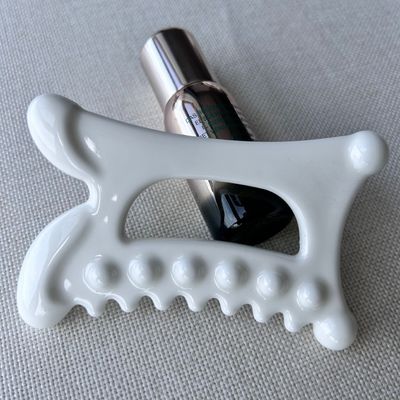 Stil Keramik Gua Sha Stein für Muskelmassage auf Körper Hals Gesicht Selbst Hautpflege Spa Ganzkörper entspannen