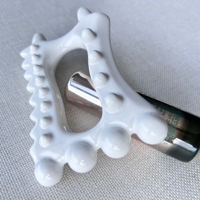 Personalisiertes Logo erhältlich Handheld Keramik Gua Sha Massage Tool für Selbst Hautpflege Gesundheitsprodukte