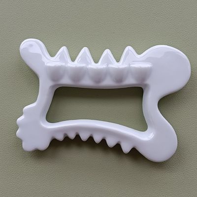 Massagetools mit individuellem Logo Mikrokristalline Keramik Gua Sha Schraubwerkzeug zum Entspannen von Körper und Gesicht