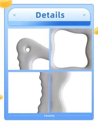 Personalisiertes Logo erhältlichd Korea Körper und Gesichtsmassage Werkzeug Guasha Werkzeug für Gesichtsentlastung Faszialen Entspannung Gua Sha Werkzeug