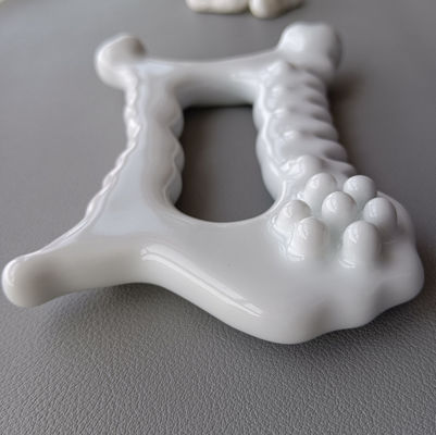 Handheld Keramik Gua Sha Massage Tool beliebte Gesichtsmassage für Anti-Aging Hautpflege und Spa Körper