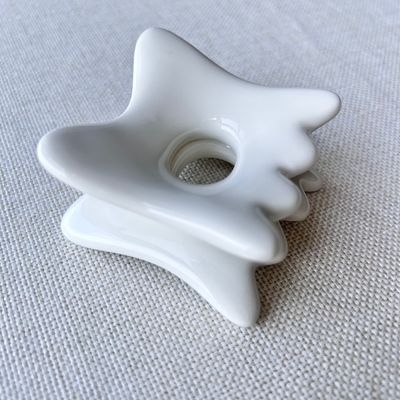 Körpermassage-Ausrüstung Mini Keramik Gua Sha Massage Tablet für Lymphdrainage und Gesichtsschönheit Skincare Spa