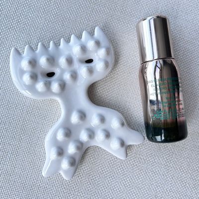 Körpermassage-Werkzeug Weiß Keramik Gua Sha Schrauben Guasha Stein für Selbst Hautpflege Spa Ganzkörper entspannen Schönheit Massager
