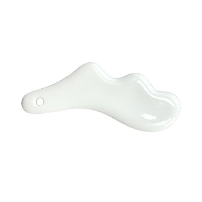 Customized Logo Availabled Wolkenform Keramik Gua Sha Stein für Gesichts-Lifting Schönheitsgeräte