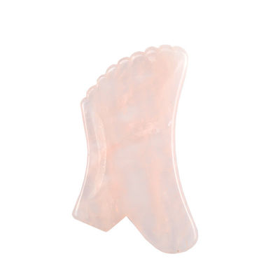 Gesichtsmassager 2024 Rose Quarz Gua Sha Stein für Körper Selbst Hautpflege und Körpermassage Ausrüstung Eigenschaften
