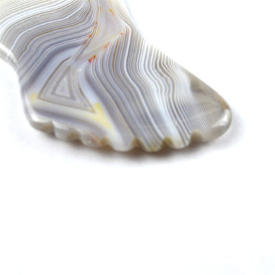 Custom Logo Availabled 100% Naturgräser Agat Gua Sha Massagetool für Körper Selbst Hautpflege Spa Gesichtslifting Schönheitsgeräte