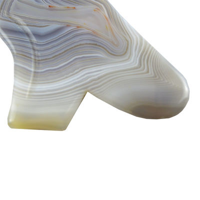 Custom Logo Availabled 100% Naturgräser Agat Gua Sha Massagetool für Körper Selbst Hautpflege Spa Gesichtslifting Schönheitsgeräte