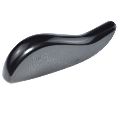 Schwarzer Naturstreifen Obsidian Gua Sha Stein für Körpermassage und Gesichtsschlankung professionelles Werkzeug