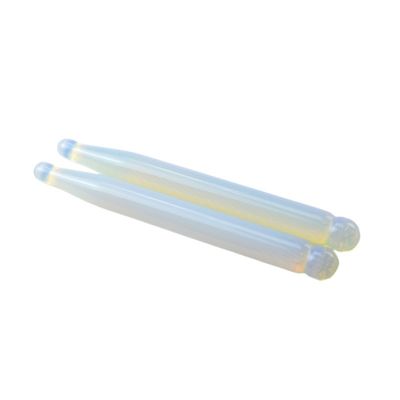 Massagegeräte Farbenfrohe natürliche Kristall Guasha Massage Stift Akupunktur Therapie Werkzeug für Körpergesundheitspflege Therapie Gua Sha Massage Stick