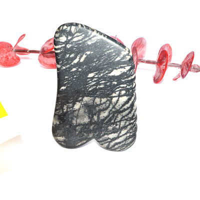 Körpermassage Ausrüstung 2024 Picasso Jasper Gua Sha Massage Board Guasha Stein Gesichtshaut Schönheitswerkzeug für Muskelmassage
