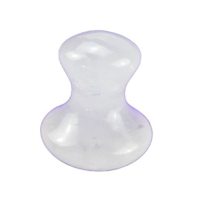 Heißklares Quarzpilz in Gua Sha-Form Schraubstein für Ganzkörpermuskelmassage und Gesichtsbehandlung