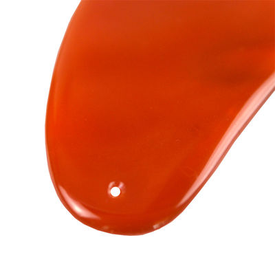 2024 Rotkarnelien Gua Sha Board Die essentielle Gesundheitsversorgung Agat Guasha Stein für Gesichtsmassage und Gesichtspflege