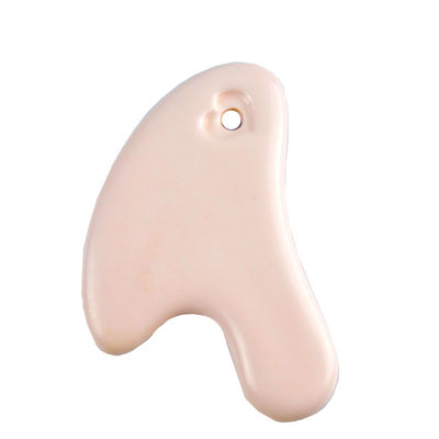 2024 Herzform Keramik Gua Sha Schablone Das perfekte Werkzeug für Körpermassage und Gesichtsverjüngung