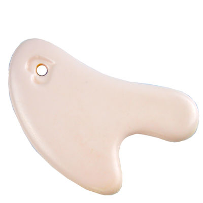 2024 Herzform Keramik Gua Sha Schablone Das perfekte Werkzeug für Körpermassage und Gesichtsverjüngung