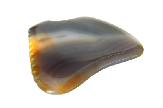Massagetools 2024 Ankunft Natürliche Agate Gua Sha Schaben Massagebrett zur Linderung von Müdigkeit und Förderung der Schönheit der Haut