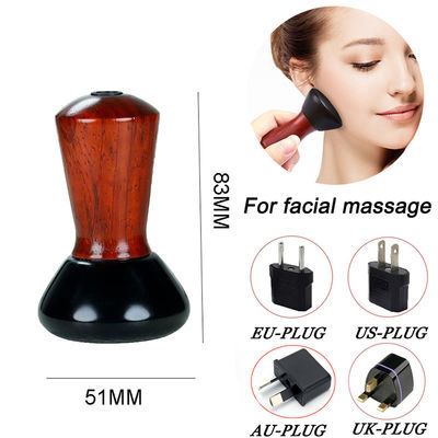 Red Pear Holz Mini Bian Stein Auge Gesicht Gua Sha Massager tragbares Massagegürtel für natürliche heiße Steine elektrische Guasha-Maschine