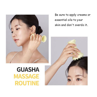 SPA-Akupunkturtherapie Keramik Gua Sha Schraubwerkzeug für Anti-Aging Behandlung des Körpers Gesicht Hals und Kopf in Keramik
