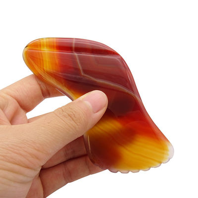 Rote Agate Gua Sha Massagetool für SPA Akupunkturtherapie und Gesichts- und Körpermassage Gesundheitspflege Beaut