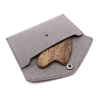 Unterstützung für OEM/ODM Natürliche Nuwa Stein Gesichts Gua Sha Scraping Haut Massage Tool für tragbare medizinische Lifting und Schönheit