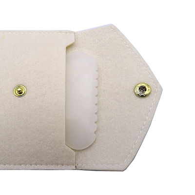 Körpermassager Tragbarer Handheld Afghan White Jade Gua Sha Board für individuell angepasste Gesichts- und Körperpflege