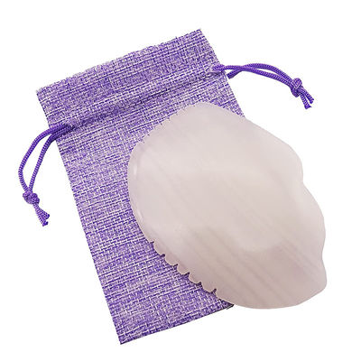 Massage/Lifting Firming/Anti-Aging-Funktion Natürliche afghanische Weiße Jade Gua Sha Brett für Massage Spa Akupunkturtherapie