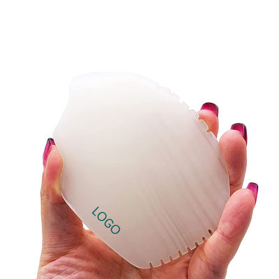 Massage/Lifting Firming/Anti-Aging-Funktion Natürliche afghanische Weiße Jade Gua Sha Brett für Massage Spa Akupunkturtherapie
