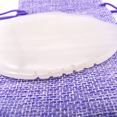 Massage/Lifting Firming/Anti-Aging-Funktion Natürliche afghanische Weiße Jade Gua Sha Brett für Massage Spa Akupunkturtherapie