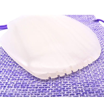 Massage/Lifting Firming/Anti-Aging-Funktion Natürliche afghanische Weiße Jade Gua Sha Brett für Massage Spa Akupunkturtherapie