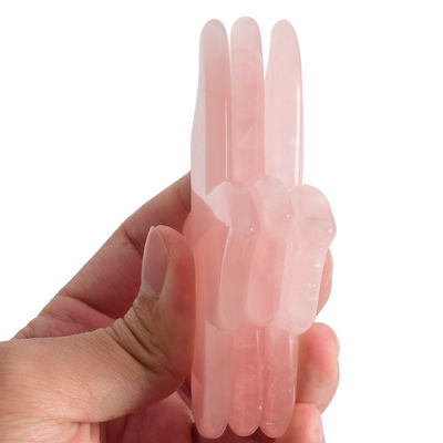 Gesichtsmassager Schmetterlingsform Jade Guasha Massageplatte Naturstein Gua Sha Schaber für den Hals Körper Akupunktur Spa