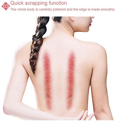 Gesichtsmassager Schmetterlingsform Jade Guasha Massageplatte Naturstein Gua Sha Schaber für den Hals Körper Akupunktur Spa