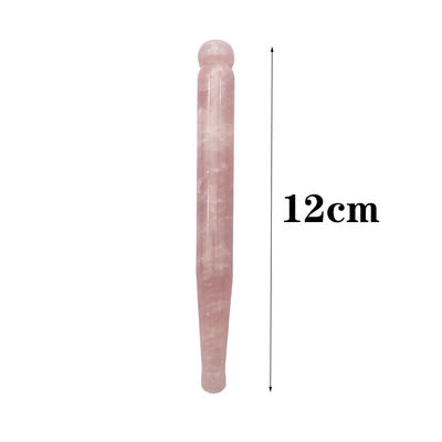 OEM ODM Natur Rose Quarz Guasha Massage Stick Nadel Muskelentlastung Körper Gua Sha Massager Punkt Roller Guasha Werkzeug