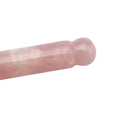 OEM ODM Natur Rose Quarz Guasha Massage Stick Nadel Muskelentlastung Körper Gua Sha Massager Punkt Roller Guasha Werkzeug