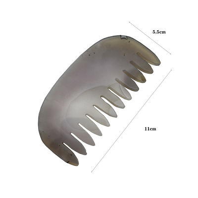 Natürliche Agate Jade Guasha Kamm Die ultimative Kopf- und Meridian-Massage-Werkzeug für Gesicht/Körper-Massage