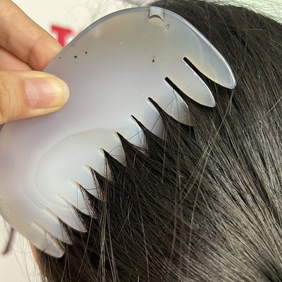 Natürliche Agate Jade Guasha Kamm Die ultimative Kopf- und Meridian-Massage-Werkzeug für Gesicht/Körper-Massage