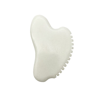 Tragbare Gesichtsmassage Gua Sha Scraper Natürlicher Jade Stein Hautpflege Massage für Körper Hals Rücken Schönheit Gesundheit Auge SPA