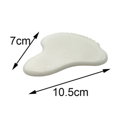 Tragbare Gesichtsmassage Gua Sha Scraper Natürlicher Jade Stein Hautpflege Massage für Körper Hals Rücken Schönheit Gesundheit Auge SPA