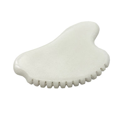 Tragbare Gesichtsmassage Gua Sha Scraper Natürlicher Jade Stein Hautpflege Massage für Körper Hals Rücken Schönheit Gesundheit Auge SPA