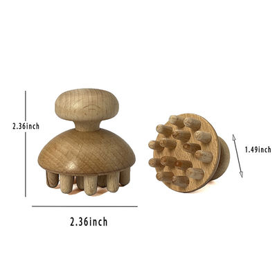 Körpertherapie Holzmuskelroller Set 5 Stück Holzmassager für Maderotherapie Anti-Zellulose Lymphdrainage Schmerzlinderung