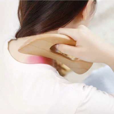 Holz-Lymphdrainage-Werkzeug Körperkosmetik Massager zur Aktivierung von Qi und Baggerung von Kollateralen in der Holztherapie