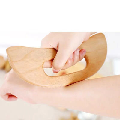 Holz-Lymphdrainage-Werkzeug Körperkosmetik Massager zur Aktivierung von Qi und Baggerung von Kollateralen in der Holztherapie