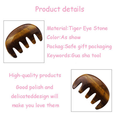 Personalized Logo Availabled Gua Sha Kamm Massagetool zur Verbesserung der Durchblutung auf dem Kopfhaut Gesicht