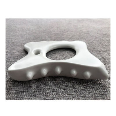 Linderung von Muskelbelastung und Schmerzen mit kundenspezifischem Logo Keramik Gua Sha Werkzeug Kiefer Massage