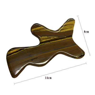 Traditionelle Chinesische Medizin Anpassbares Logo Vier Jade Körper Schaben Massagetools für Beine Arme und Rücken