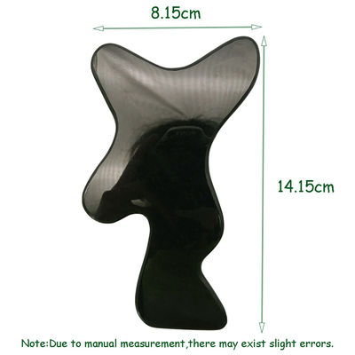 Sehr empfehlenswert Nephrit Jade Guasha Stein für Hals Arme und Ganzkörper Massagetools OEM / ODM akzeptabel