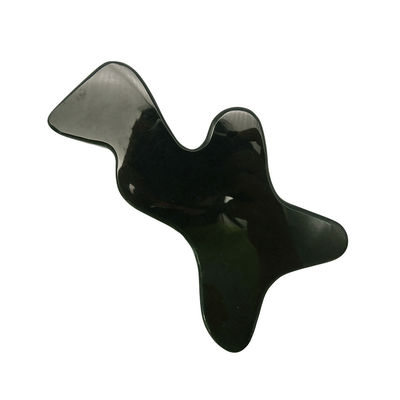 Sehr empfehlenswert Nephrit Jade Guasha Stein für Hals Arme und Ganzkörper Massagetools OEM / ODM akzeptabel